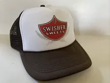 Vintage Swisher Sweets Hat Smokers Trucker Hat snapback Brown Summer Party Cap