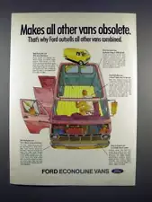 1970 Ford Econoline Van Ad - Makes All Other Obsolete