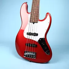 Mike Lull USA V5 5 String Bass Guitar Red 8lbs 13oz