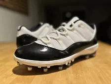 Jordan 11 CONCORD￼ Low TD Football Cleats - Size 12 Gratitude