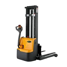 APOLLOLIFT Electric Stacker 98"/118"/130" Lift Full Power Walkie Forklift 2640lb