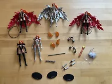 Lot Of Skybolt Action Figures Hellina Cynder Edition 1998 *Estate Sale