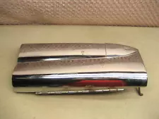 Vintage 1950's Ford Interior Glove Box Door Chrome Finish Old Original Car Parts