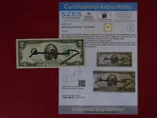 Andy Warhol, dollar, hand signed with COA- Banksy interest