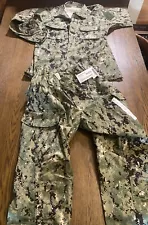 US Navy Type III Working Uniform Set Blouse & Trouser Medium Long Free Shipping