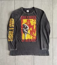 Guns N Roses 1991 Vintage T Shirt Use Your Illusion I And II Size XL Top Acme