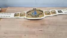 Intercontinental Heavyweight Wrestling Championship Replica Title Belt 2MM White