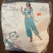 Women's Jasmine Deluxe Costume Aladdin Disney Sz XL (18/20)