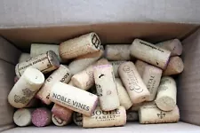 Wine Corks Used 50 Corks For Arts Crafts All Natural Free Ship No Synthetics