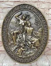 Signed Original Masterpiece Italian Renaissance Relief Wall Sculpture Sale Gift