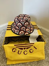 Unisex Gucci X Adidas bucket hat size large made in Italy