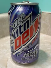 Diet Mountain Dew Ultra Violet can . Rare, short lived. 2009