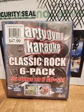 party tyme karaoke classic rock 6-pack 6 cd song party pack please read