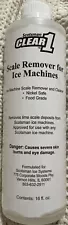 Scotsman Clear 1 Scale Remover & Cleaner for Ice Machines 19-0653-01 16oz