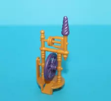 Playmobil Purple & Gold Spinning Wheel for Fairytale Princess Castle