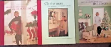 MARTHA STEWART HOLIDAY/ CHRISTMAS BOOKS