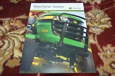 John Deere X300 X500 X700 Garden Tractors For 2009 Brochure FCCA