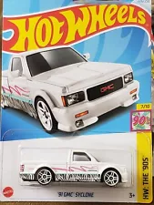 Hot Wheels 2024 '91 GMC Syclone #226 White