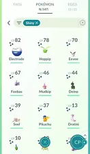 Pokémon Go Shinies