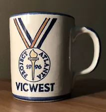 victoria west vicwest vancover club row single scull 96 slvr medal olympics mug