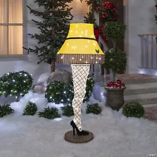 WAIT FOR IT! 2024 CHRISTMAS STORY 5' LIGHTED LEG LAMP OUTDOOR DECOR PRE SALE!!