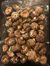 100% Top Grade Organic Japanese Dried Shiitake Mushrooms (1 pound)(16 Oz) 4-5 cm