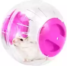 Sally Dwarf Hamster Running Ball 4.7 Inches Ball Small w/ Stand New