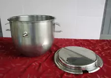 Hobart 12qt BOWL A-200-12 Stainless Steel Mixing Bowl for A200 Mixer with Lid