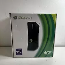 Microsoft Xbox 360 Slim 4GB Black Console System Brand NEW Factory Sealed