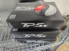 TaylorMade 2024 TP5x Golf Balls 3 DOZEN NEW White