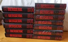 Berserk Manga Deluxe Edition Volumes 1-13, 1-6 Open, 7-13 New, LOT