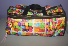 Dylan's Candy Bar for LeSportsac Travel Bag Duffle with Candy Pattern