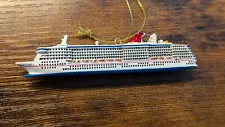 Carnival Cruise Ship PRIDE Licensed Ornament Hand Painted MODEL