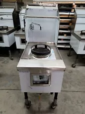 1 Hole 1 Burner Chinese Wok Range 13" 24"L NSF & CSA NEW IN-STOCK MADE IN USA