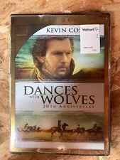 Sale!-NEW! Dances With Wolves (DVD, 1990, 2010) 20th Anniversary Edition SEALED