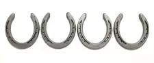 (Lot of 4) Real Horseshoes - Medium Size Horse Shoes (Metalwork Arts Kraft)