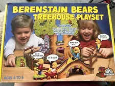 Vintage 1989 Berenstein Bears Treehouse Playset - Pre-owned