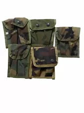 Lot Of 5 Military Ammo Pouches