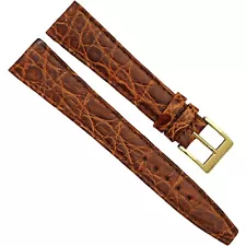 GUCCI - 18 MM x 14 MM - GENUINE LEATHER WATCH BAND - STRAP - AUTHENTIC BRACELET