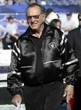 Vintage Oakland Raiders Al Davis Reebok Exclusive Limited Edition Jacket RARE LG