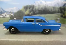 Blue 1957 Ford Custom 300! fairlane toy car diecast diorama