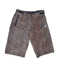 Dharco Leopard Gravity Shorts Women Size M Mountain Biking Outdoor Sports Hiking