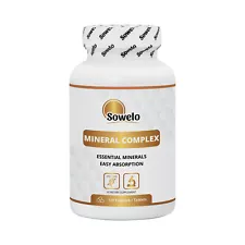 SOWELO MINERAL COMPLEX EIGHT ESSENTIAL MINERALS IN TABLETS