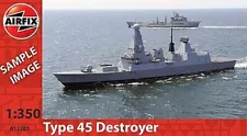 Airfix Type 45 Destroyer - Plastic Model Military Ship Kit - 1/350 Scale