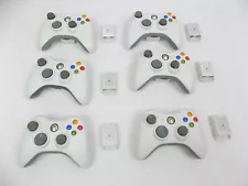 Genuine Microsoft Xbox 360 Wireless Controller White - Fully Tested!