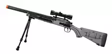 Crosman Game Face Airsoft Sniper Rifle Kit 425 FPS New