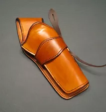 Leather Crossdraw Holster RH, SASS, fits Ruger New Vaquero or Colt Clones 5 1/2"