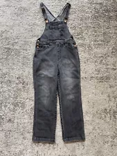 Black Baggy Overalls for Womens size M