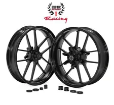 Supermoto Wheel Set with Cush Drive Tubeless Honda CRF250R CRF450R 2014-2024