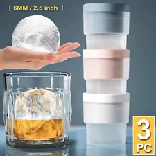 Slow-Melting Stackable Large Ice Cube Mold Maker For Whisky Cocktails Beverage